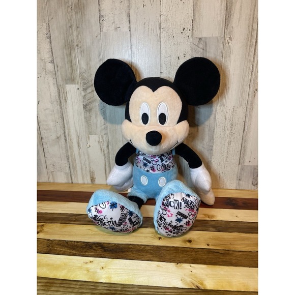 Disney Mickey Mouse & Minnie Mouse. Minnie 18" Mickey 15"  Plushies - Picture 4 of 6